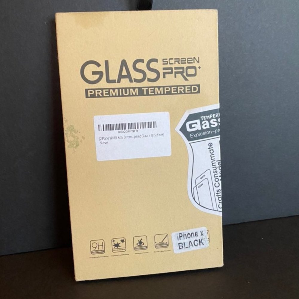 Screen protectors for iphone X XS 2 pack